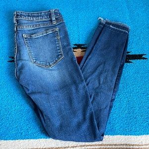 Miss Me Jeans Ankle Straight Distressed Jeans